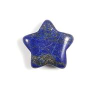 25 piezas de piedras de cristal natural en forma de estrellas de amor adornos de minerales coloridos para hacer, lapislázuli