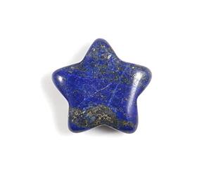 25 piezas de piedras de cristal natural en forma de estrellas de amor adornos de minerales coloridos para hacer, lapislázuli