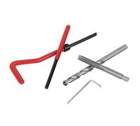 25 Piezas de Rosca M7, Kit con Transparente M7x1 Kit M7 Inserto de Reparación Kits de Insertos Métricos Rosca de Reparación de 7 Mm Caja de Plástico para