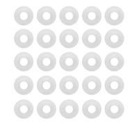 25 Piezas Juntas De Goma De Silicona, Blanco Cerveza Botella Sellos Swing Flip Top Bottle Home Brew Beer Botella Sellos Goma Silicona