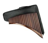 25 Pipas C Llave Profesional Pan Flauta Chino Tradicional Instrumento Musical Pan Pipas Fáciles De Aprender Principiantes Flauta de Pan (Color : Left)