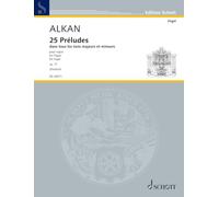 25 preludes - dans tous les tons majeurs et mineurs. op. 31. organ.