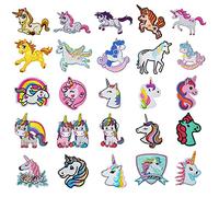 25 Pzs Parches Termoadhesivos Infantiles Pegatinas Ropa Niños Termoadhesivas Infantil Parche Termoadhesivo Niña Rodilleras Unicornio