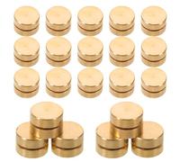 25 Rodamientos Metal de Giratorios Mini Piezas | Accesorio Artesanal de Baja Fricción, Uso Decorativo Delicado, para Ornamentos y Uñas, Formato Portátil
