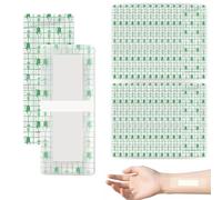 25 tiritas impermeables de 25 x 10 cm, resistentes al agua, grandes después de la operación, grandes tiritas impermeables para natación, deportes y protección de la piel