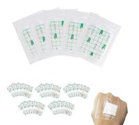 25 tiritas resistentes al agua, estériles, para ducha, resistentes al agua, estériles, resistentes al agua, vendaje estéril, para heridas