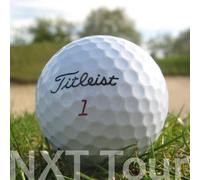 25 TITLEIST NXT TOUR PELOTAS DE GOLF RECUPERADAS / LAKE BALLS - CALIDAD AAA / AA (A / B GRADE)