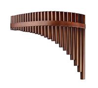25 Tubos G Key Pan Flauta Pan Pipes Instrumento De Viento De Madera Instrumento Musical Tradicional Flauta De Pan De Bambú Flauta pan china (Color : Left-hand)