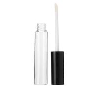 25 tubos vacíos de brillo de labios, 10 ml, botella de bálsamo labial recargable transparente, contenedor de muestras con varita mágica para niñas, muestras de lápiz labial DIY
