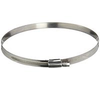 25 uds Abrazadera metal inox A-2 banda 12mm 140-160 mm