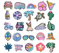 25 Uds Accesorios De Zapatos De Estilo Veraniego, Accesorios De Zapatos, Accesorios De Zapatos Diy, Accesorios De Zapatos De Moda, Accesorios Creativos De Zapatos De Dibujos Animados