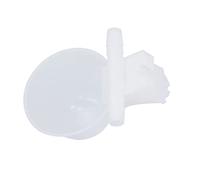 25 uds. Cuenco Colgante para Beber, Taza de Agua para Pollo, Fácil de Instalar para Codornices, Pollos y Otras Aves