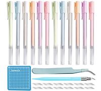 25 unids Quickie Glue Pen Pegamento Bolígrafo Plumas De Pegamento Adhesivo Pegamento Textil Glue Para Arte De Colección De Recortes Proyectos Diy Manual Fabricación De Tarjetas Escolar Niño