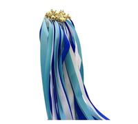 25 varitas de cinta for boda con palitos madera y cascabeles, decoración fiesta portátil Varitas Para Bodas(7)