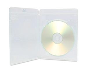25 x AMARAY Vortex Eco-Lite 3D Transparente de 1 Disco BLU-Ray
