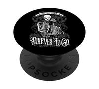 25 Years Down Forever To Go Pareja gótica 25 Aniversario PopSockets PopGrip Adhesivo