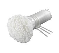 250/500/1000 Uds. Brida de nailon plástico autoblocante blanco 3 * 100 3 * 150 4 * 200 anillo sujeción Cable Zip(5x200mm,1 Pack)