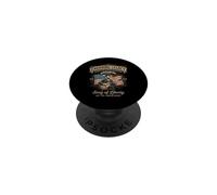 250 Aniversario American Lincoln Guitar USA Día del 4 de Julio PopSockets PopGrip Adhesivo