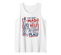 250 Aniversario de I'm Just Mad As Hell Camiseta sin Mangas