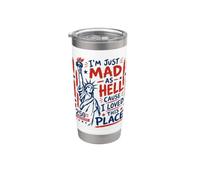 250 aniversario de I'm Just Mad As Hell Vaso térmico de acero inoxidable de doble pared