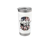 250 aniversario de los Estados Unidos Patrióticos de 2026, 250, 4 de julio, cosecha Vaso térmico de acero inoxidable de doble pared