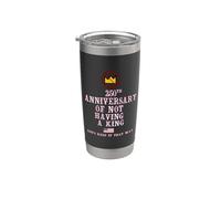 250 ANIVERSARIO DE NO TENER UN REY Vaso térmico de acero inoxidable de doble pared