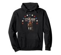 250 Aniversario DE USA, Soldado REVOLUCIONARIO, 1776, 2026 Sudadera con Capucha