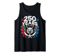 250 Aniversario Eagle 1776-2026 Patriotic USA Camiseta sin Mangas