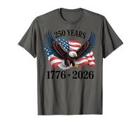 250 Anniversary USA 2026 Patriotic Eagle 250th 4th of July Camiseta
