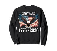 250 Anniversary USA 2026 Patriotic Eagle 250th 4th of July Sudadera