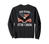 250 Anniversary USA 2026 Patriotic Eagle 250th 4th of July Sudadera
