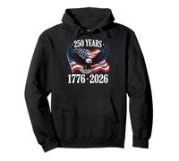 250 Anniversary USA 2026 Patriotic Eagle 250th 4th of July Sudadera con Capucha