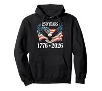 250 Anniversary USA 2026 Patriotic Eagle 250th 4th of July Sudadera con Capucha