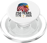 250 Anniversary USA Patriotic Eagle 250th 4th of July 2026 PopSockets PopGrip para MagSafe