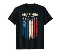 250 Anniversary USA Patriotic Flag 250th 4th of July 2026 Camiseta