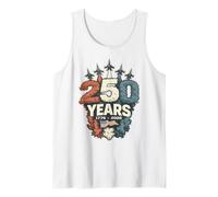 250 años 1776-2026 USA Independence Day Jet Flyover Epic Camiseta sin Mangas