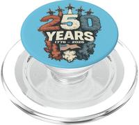 250 años 1776-2026 USA Independence Day Jet Flyover Epic PopSockets PopGrip para MagSafe