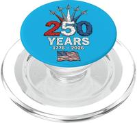 250 años 1776-2026 USA Independence Day Jet Flyover Epic PopSockets PopGrip para MagSafe