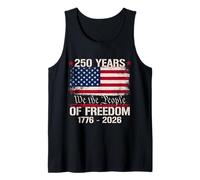 250 Años Americanos Nosotros El Pueblo 4 de Julio 1776 2026 USA Camiseta sin Mangas