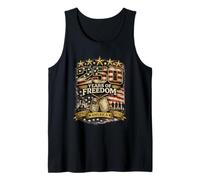 250 Años Bravery USA Veteran 250 America Liberty Julio 4 Camiseta sin Mangas
