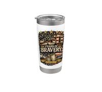 250 Años Bravery USA Veteran 250 America Liberty Julio 4 Vaso térmico de acero inoxidable de doble pared