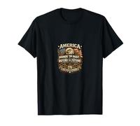 250 años de Libertad América Eagle honra el Futuro Pasado Camiseta
