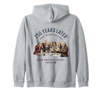 250 años después, los Padres fundadores reflexionan sobre la Historia de Estados Unidos Sudadera con Capucha