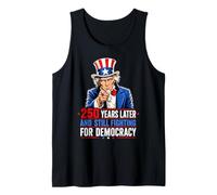 250 años después y todavía luchando por la Democracia 1776-2026 Camiseta sin Mangas