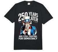 250 años después y todavía luchando por la Democracia 1776-2026 Comfort Colors Adult Heavyweight T-Shirt