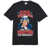 250 años después y todavía luchando por la Democracia 1776-2026 Comfort Colors Adult Heavyweight T-Shirt