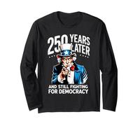 250 años después y todavía luchando por la Democracia 1776-2026 Manga Larga