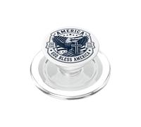 250 Años Dios Bendiga a América Católica 250 Cumpleaños 4 de Julio PopSockets PopGrip para MagSafe