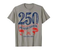 250 años en Dios Confiamos 1776-2026 - USA Patriotic Camiseta