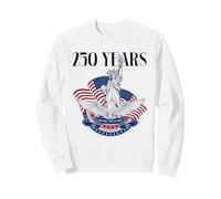 250 Años Loud Free Still Here Patriotic 1776 Estatua Libertad Sudadera